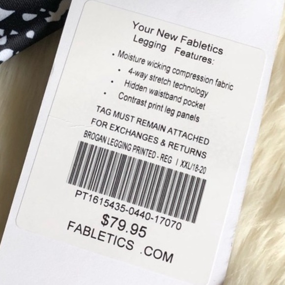 NWT Fabletics Salar Statement PowerHold® Legging - Picture 4 of 4